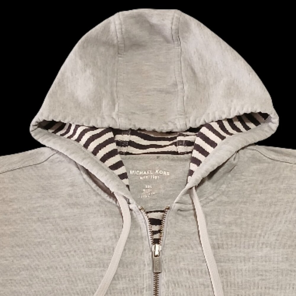 Michael Kors Unisex Gray Hoodie